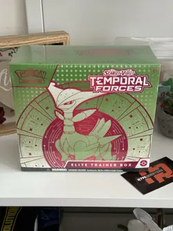 Pokemon SV05: Temporal Forces Elite Trainer Box ETB (Iron Leaves) - NEW/Sealed - Image 2