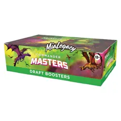 MTG Commander Masters Draft Booster Box English 24 Pack 480 Card Factory Sealed - Image 2