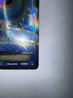 Pokemon XY Breakpoint Manaphy EX 116/122 Full Art Ultra Rare HP Condition - Image 4