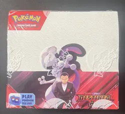 Pokemon TCG Scarlet & Violet Destined Rivals Booster Box Factory Sealed New - Image 1