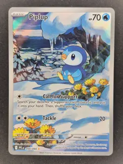 Piplup 098/094 - Illustration Rare Phantasmal Flames - Pokemon TCG - Image 1