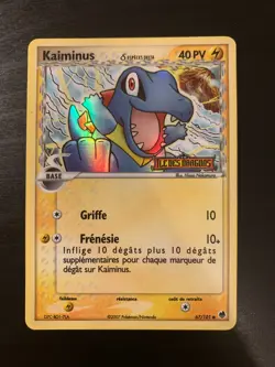 Carte Pokemon : Kaiminus 67/101 Reverse Ex Ile des Dragons Francaise - Image 1