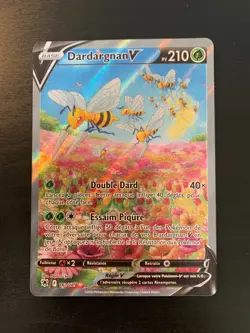Carte Pokemon : Dardargnan V 161/189 Astres Radieux Francais NEUF - Image 1