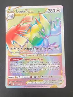 CARTE POKEMON LUGIA VSTAR 202/195 FR SECRETE RARE EB TEMPETE ARGENTEE - NEUF - Image 1