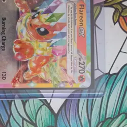 Pokemon TCG Flareon EX Prismatic Evolutions Card 14/131 Double Rare Near Mint - Image 2
