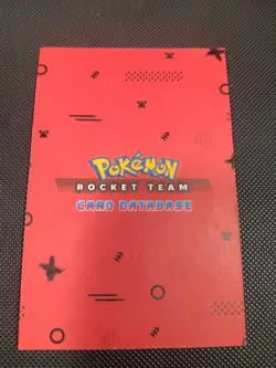 Rhydon Blue Holo Team Rocket Card Database Peru Pokemon US Seller - Image 2