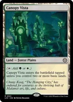 Canopy Vista - Near Mint MTG Commander: The Lost Caverns of Ixalan - Image 1