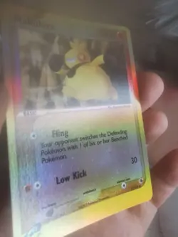 Pokemon Card Makuhita 57/109 EX Ruby & Sapphire Reverse Holo - Image 3