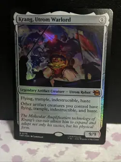 MTG Krang, Utrom Warlord (175) | Foil | TMNT - Image 1