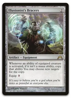 Illusionist's Bracers #231 (LP) Gatecrash GTC Magic MTG - Image 1