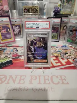 Pokemon - Morty's Conviction 211/162 Special Illustration Rare - MINT - PSA 9 - Image 1