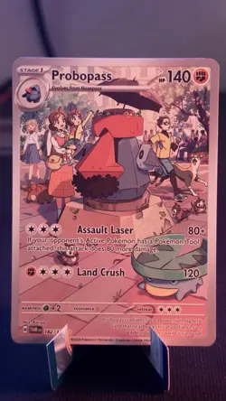 Pokemon TCG SV Twilight Masquerade Probopass 182/167 Illustration Full Art NM - Image 1