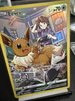 Eevee TG11/TG30 Brilliant Stars Trainer Gallery Ultra Rare Pokemon near mint - Image 1