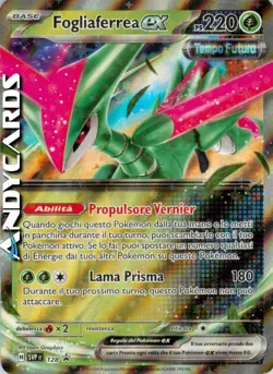 FOGLIAFERREA ex 128 • Rara Holo Foil • Promo Scarlatto e Violetto SVP POKEMON - Image 1