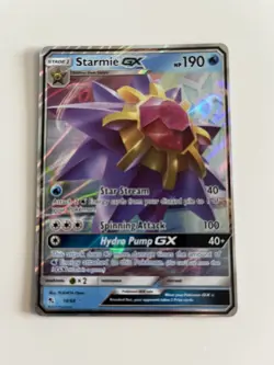 Starmie GX 14/68 Ultra Rare Holo Near Mint Condition Hidden Fates - Image 1