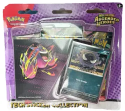 Pokemon Ascended Heroes Gastly Tech Sticker Collection NEW IN BOX SEALED - Image 1