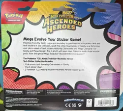Pokemon Ascended Heroes Gastly Tech Sticker Collection NEW IN BOX SEALED - Image 3