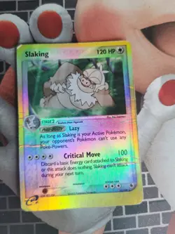Slaking 12/109 Reverse Holo Pokemon EX Ruby & Sapphire - Image 1