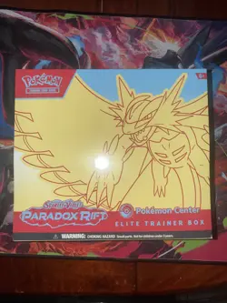 Paradox Rift Pokemon Center Roaring Moon Elite Trainer Box ETB New Sealed - Image 1