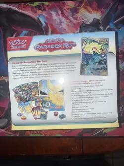 Paradox Rift Pokemon Center Roaring Moon Elite Trainer Box ETB New Sealed - Image 3