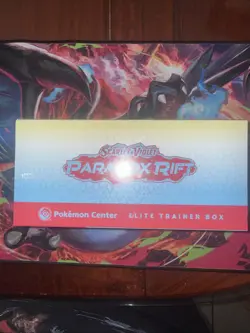 Paradox Rift Pokemon Center Roaring Moon Elite Trainer Box ETB New Sealed - Image 5