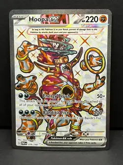 Hoopa ex 226/182 Ultra Rare Paradox Rift Pokemon Near Mint - Image 1