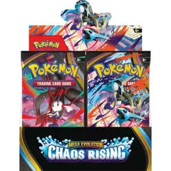 Pokemon TCG Mega Evolution Chaos Rising Booster Box 36 Packs ME04 Sealed Presale - Image 2