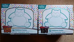 Pokemon TCG 151 Pokemon Center Elite Trainer Box Opened w/Accessories No Packs - Image 1