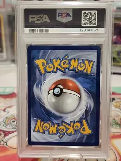 Team Rocket's Meowth 203/182 Destined Rivals Illustration Rare Holo PSA 10 - Image 3