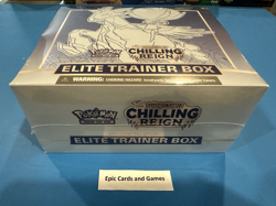 ( CHILLING REIGN Elite Trainer Box ) - Pokemon TCG - Sealed - ETB Sword & Shield - Image 5