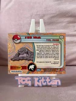 2000 Topps Pokemon - Muk- #89 - Series 2 - Non-Holo - TCGKITTEN - Image 2