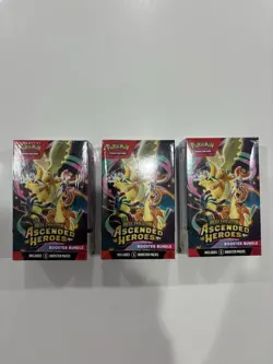 Pokemon TCG Ascended Heroes Booster Bundle Sealed Lot of (3) - Image 2