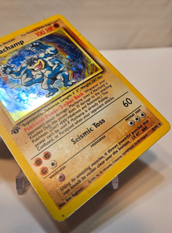 Machamp 8/102 Holo Rare 1st Edition Base Set Pokemon 1750 - Image 5