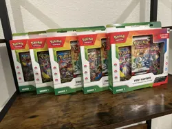 LOT OF 5 Pokemon First Partner Collection 2026 Sealed - Image 1