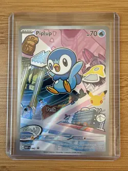 Piplup 🔥 Pokemon Mega Evolution First Partner Black Star Promo 042 - NM! - Image 1