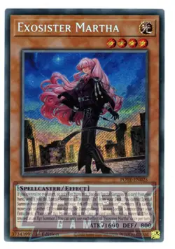 Yugioh POTE-EN025 - Exosister Martha - Secret Rare - Image 1