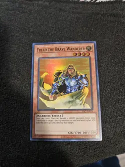 Yu-Gi-Oh! Freed The Brave Wanderer IOC-EN014 (25th Anniversary) - Image 1