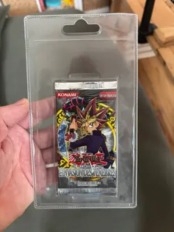 francais vf booster YU-GI-OH vintage yugioh blister l'invasion des tenebres - Image 1