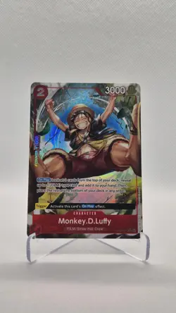 Monkey.D.Luffy Alt Art OP06-013 English Wings of Captain One Piece Card NM - Image 1