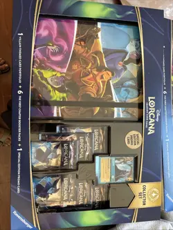2X Disney Lorcana First Chapter Collector Set Bundle - 6 packs, portfolio, promo - Image 2