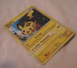 Pokemon TCG Pikachu HGSS03 Promo Holo Basic Black Star 2010 Card Lightly Played - Image 2