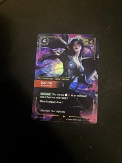 Kai’Sa Survivor Origins OGN 039/298 Epic NM Foil League of Legends Card - Image 1