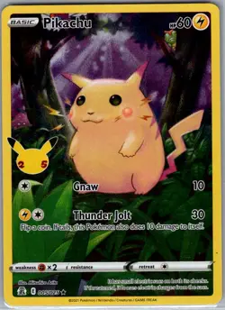 Pikachu 005/025 Celebrations - Pokemon Card - NM - Image 1