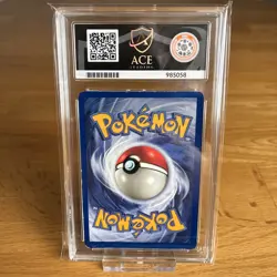 Charizard 4/102 Holo Base Set 1999 ACE 1 (Poor) Graded Pokemon Card - Image 2