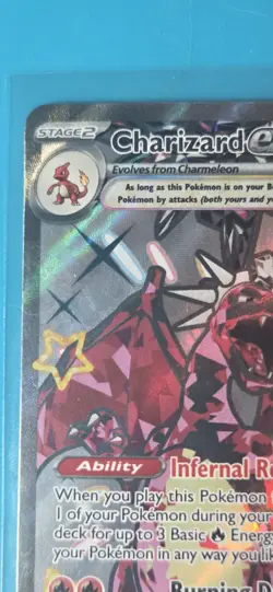 Pokemon TCG Charizard EX SVP Black Star Promo 074 Rare Holo Card - Image 2