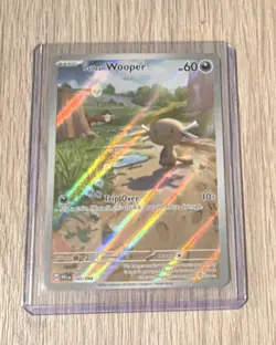 Pokemon Paldean Wooper Illustration Rare Holo 102/094 Me02 Phantasmal Flames - Image 2