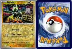 Blitzle 062/182 C Paradox Rift Pokemon Reverse Holo NM - Image 3