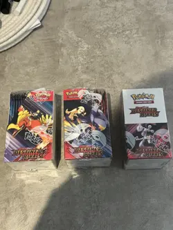 Pokemon TCG Destined Rivals Half Booster Box 18 Packs Factory New & Sealed💨✈ - Image 2