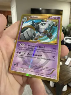 Golurk 150/149 - Pokemon TCG Boundaries Crossed Secret Rare MP Light Indent - Image 5