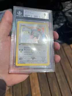 Pokemon Lugia Neo Genesis 1st Edition Holo Rare #9 BGS 9++ Mint - Image 3